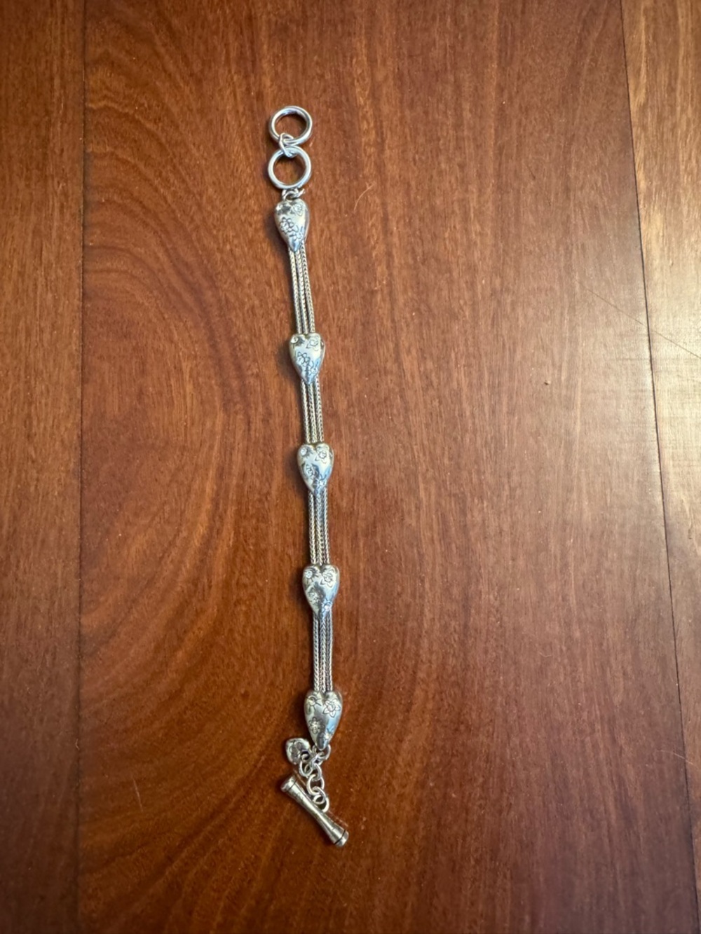Brighton Crystal Heart Love Bracelet